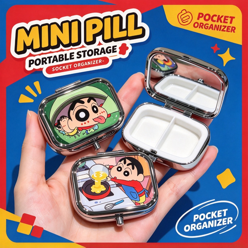 Case Fan - Crayon Shin-chan Mini, Hava Geçirmez, Metal