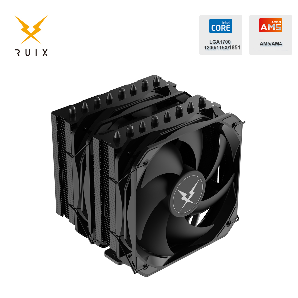 Air Cooler Cpu - Ruix GT-820 CPU Hava Soğutucu 8