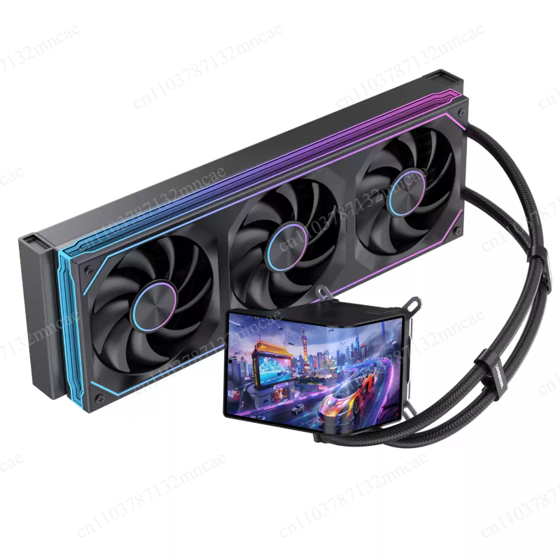 Cpu Fan - 360mm Sıvı CPU Soğutucu, 6.67 İnç
