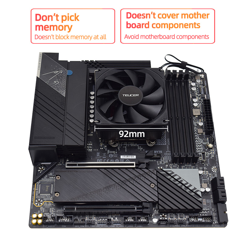 Teucer Yüksekliği 45mm CPU Soğ - Cpu Cooler incelemesi ve fiyatı