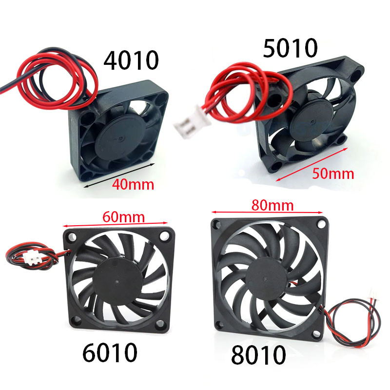 5V 12V 24V Soğutma Fanı 4010 5 - Cpu Fan incelemesi ve fiyatı