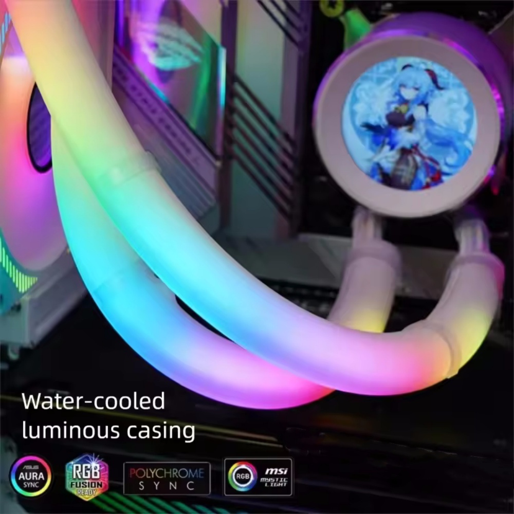 Esnek 5V ARGB LED Neon Tüp Işı - Aio Liquid Cooler incelemesi ve fiyatı