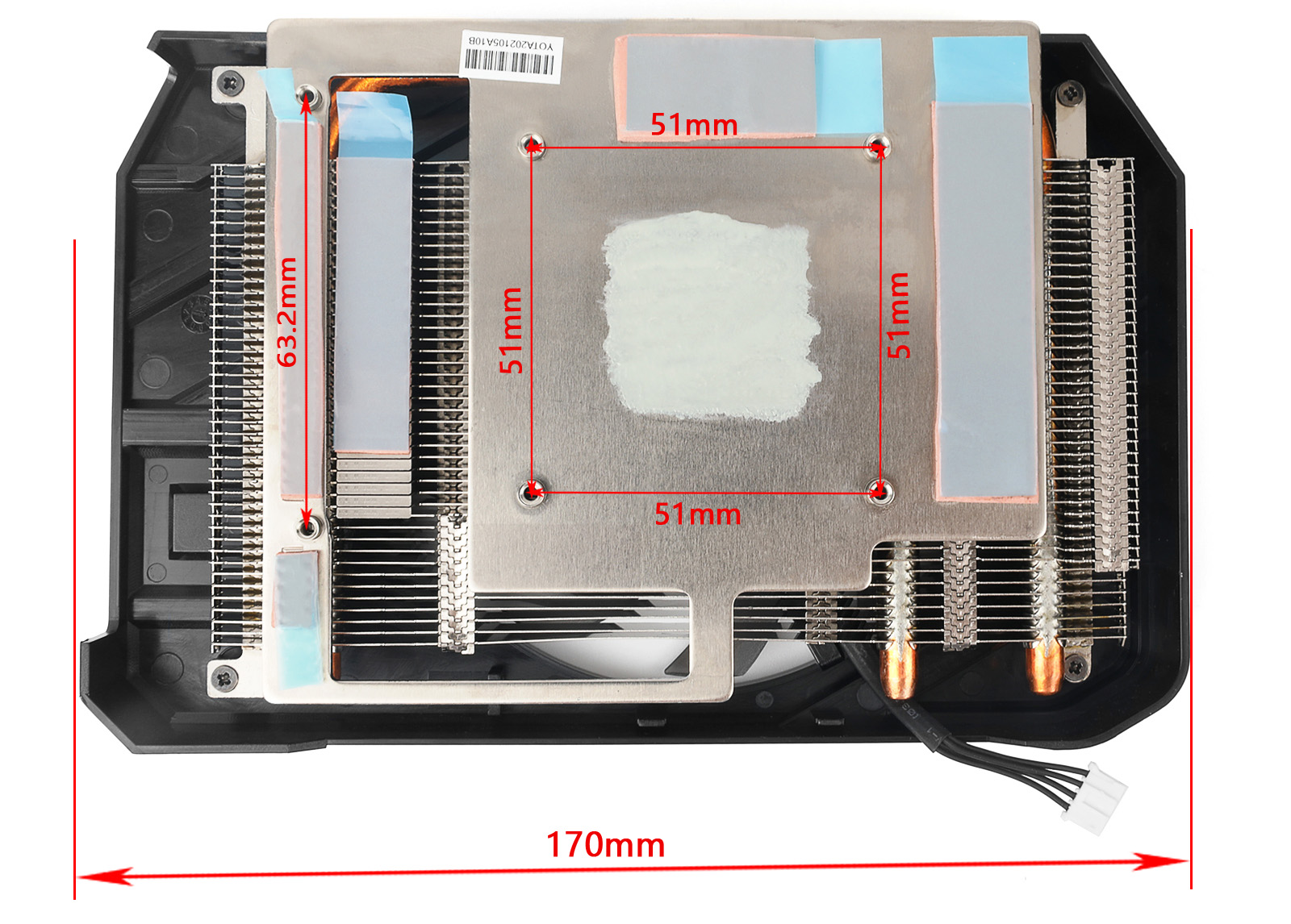 95MM GAA8S2H GPU grafik kartı  - Gpu Cooler incelemesi ve fiyatı