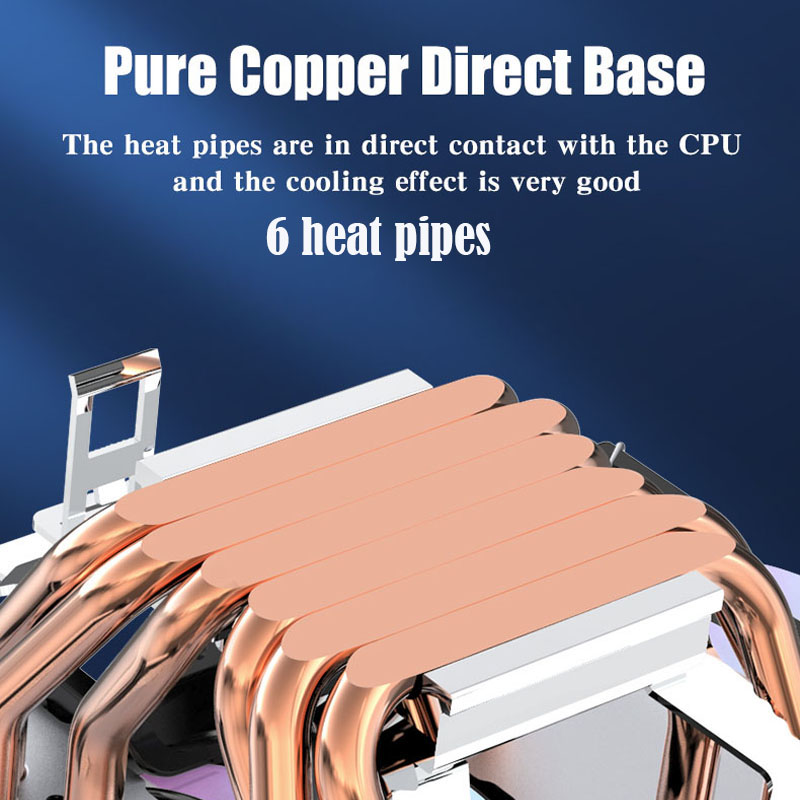 6 Isı Borusu CPU Soğutucu 4Pin - Cpu Heatsink incelemesi ve fiyatı