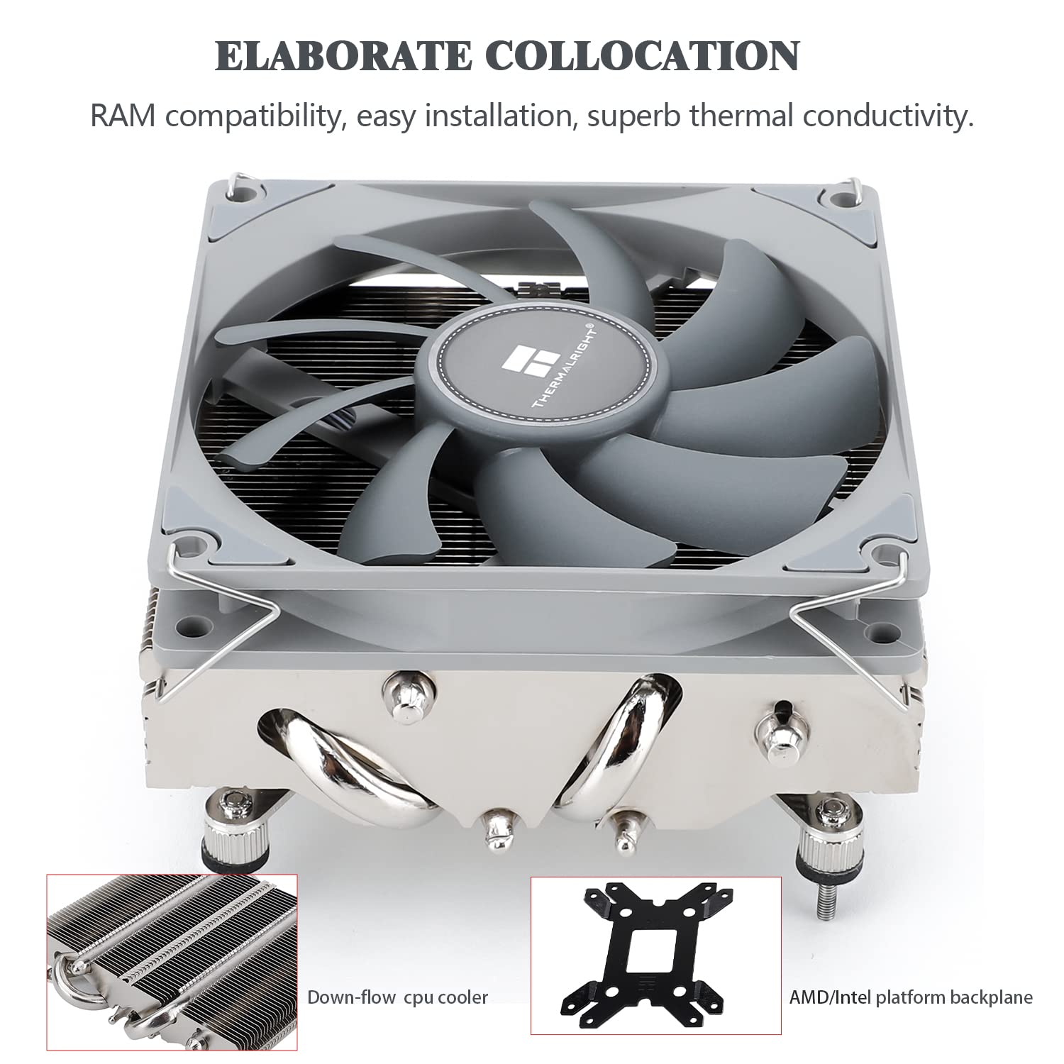 Thermalright AXP90-X47 düşük p - Cpu Cooler incelemesi ve fiyatı